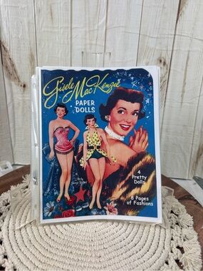 Gisele MacKenzie Paper Dolls - Blue Vintage Style Pack
